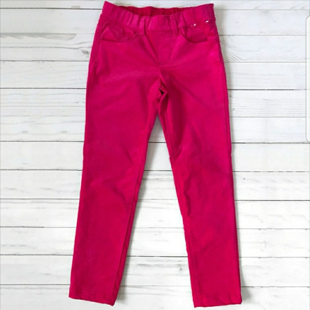 Nyt girls Gymboree pink velvet pants